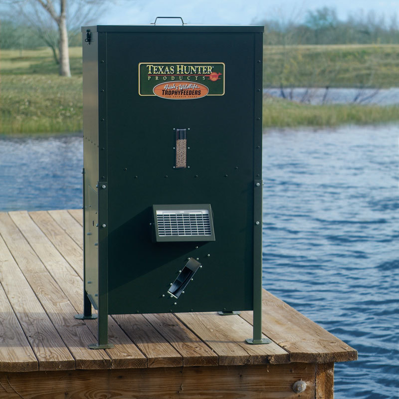 Texas Hunter Pro Series Fish Feeders Bjornsen Pond Management
